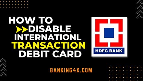 how to disable nfc on hdfc debit card|hdfc bank debit card blocker.